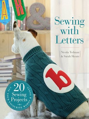 cover image of Sewing with Letters